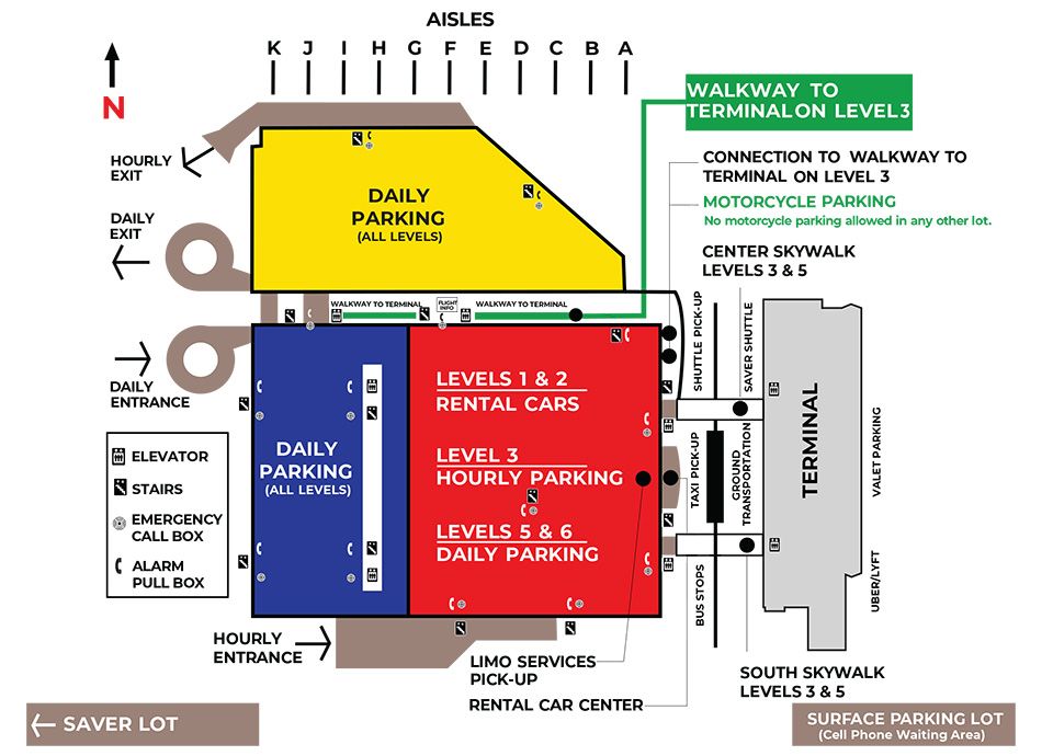 Milwaukee County's General Mitchell International Airport Parking Information